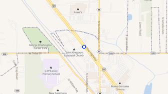 Map for Gonzales Gardens Apartments - Gonzales, LA