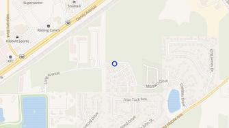 Map for Regency Woods Apartments - Pascagoula, MS