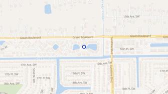 Map for Whistler's Green Apartment Homes - Naples, FL