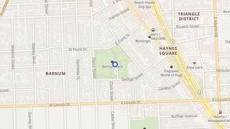 Map for Huntley Square - Birmingham, MI