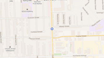 Map for Coolidge Square Condominiums - Oak Park, MI