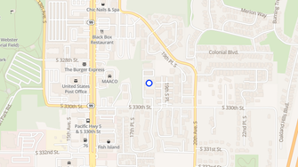 Map for Arbor Woods  Apartments  - Federal Way, WA