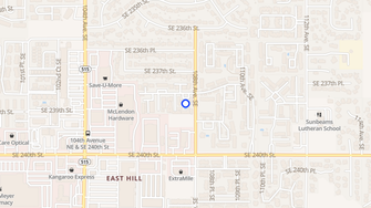 Map for Benson Crest Apartments - Kent, WA