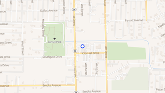 Map for Carriage Glen Apartments - Rosenberg, TX