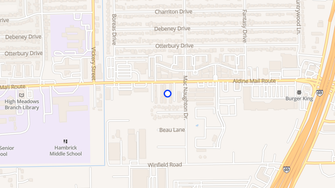 Map for Aldine Apartments - Houston, TX