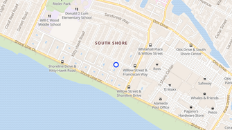 Map for Wavecrest Lanai Apartments - Alameda, CA