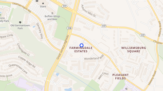 Map for Farmingdale Condominiums - Germantown, MD