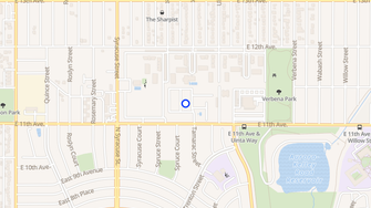 Map for Lowry North Apartments - Denver, CO