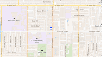 Map for Vida Elegante Apartments - Torrance, CA