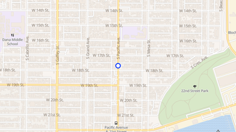Map for Julieann Apartments - San Pedro, CA