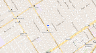 Map for Roxbury Apartments  - Los Angeles, CA