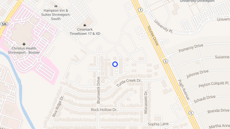 Map for Laurel Parc Apartments - Shreveport, LA