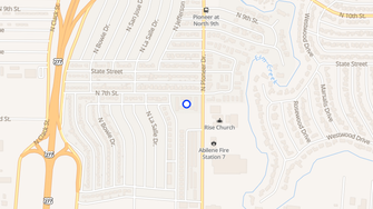 Map for Elm Crest Apartments - Abilene, TX
