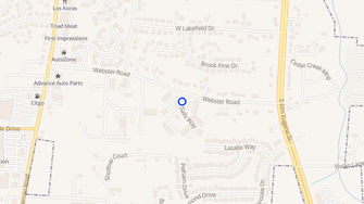 Map for Cinnamon Ridge Apartments - Greensboro, NC