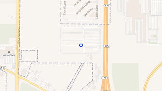 Map for Oak Tree Village - Ocala, FL