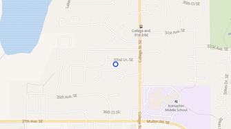 Map for Chambers Crest Apartments - Lacey, WA