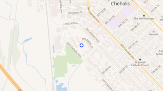Map for Chehalis Avenue Apartments - Chehalis, WA