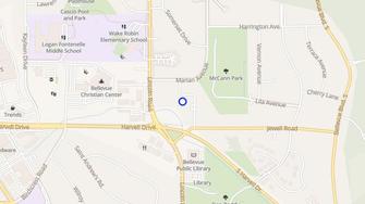 Map for Country Estate Apartments - Bellevue, NE