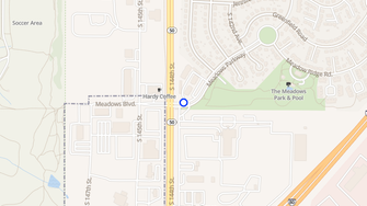 Map for Meadows Park Apartments - Omaha, NE