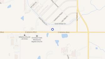 Map for Wilshire Valley Apartments - Oklahoma City, OK