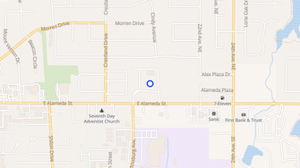 Map for Alameda Pointe - Norman, OK