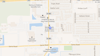 Map for Regency Place Apartments - Melbourne, FL