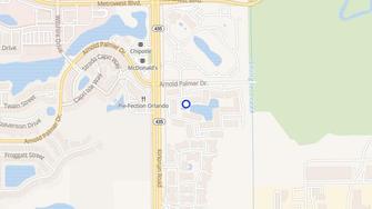 Map for Willow Key Apartments - Orlando, FL