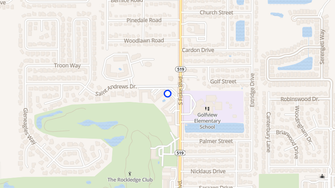 Map for Rockledge Villa Apartments - Rockledge, FL
