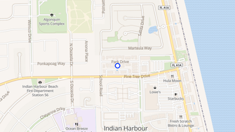 Map for Harbour Arms - Indian Harbour Beach, FL