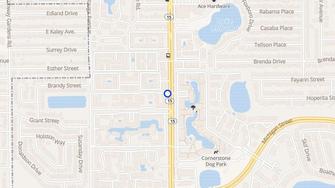 Map for Grove Apartments - Orlando, FL