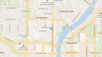 Map for Park East Enterprise Lofts - Milwaukee, WI