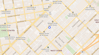 Map for SOMA Residences - San Francisco, CA