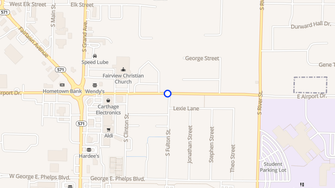 Map for Deerfield Village Apartments - Carthage, MO
