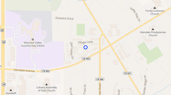 Map for Glendale Village - Toledo, OH