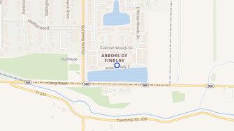 Map for Arbors of Findlay - Findlay, OH