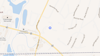 Map for Park Ridge Apartments - East Ridge, TN