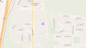 Map for Whitworth Lane Apartments - Renton, WA