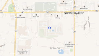 Map for Pine Forest Apartments - North Royalton, OH