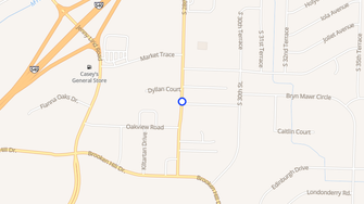 Map for Glen Oaks Apartments - Fort Smith, AR