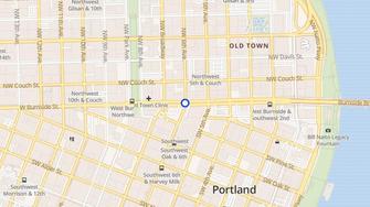 Map for Stevens Orchard Apartments - Portland, OR