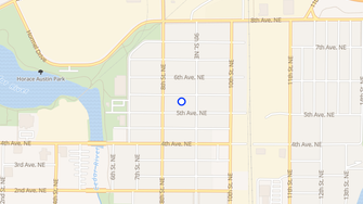 Map for Lincoln Apartments - Austin, MN