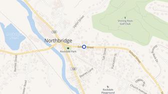 Map for Rockdale House Apartments - Northbridge, MA