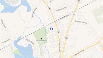 Map for Chestnut Park Apartments - North Attleboro, MA