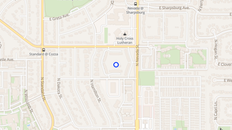 Map for Center Court Apartments - Spokane, WA