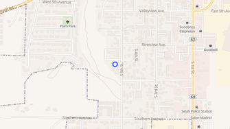 Map for Selah Park & Park Village Apartments - Selah, WA