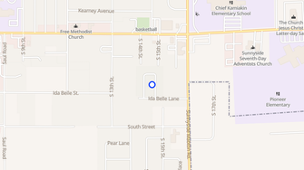 Map for Casa Grande Apartments - Sunnyside, WA