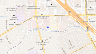 Map for Las Palmas Apartments - San Leandro, CA
