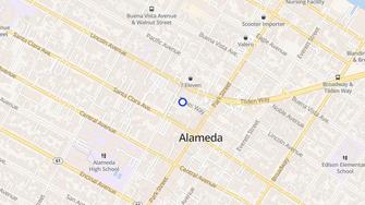 Map for Visitors Advisory Services - Alameda, CA