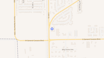 Map for Kingsman Apartments - Kingsville, TX