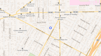 Map for Lulac Hacienda Apartments - Corpus Christi, TX